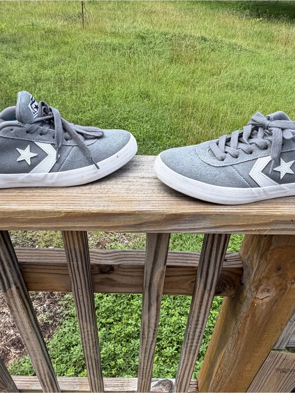 Converse One Star Gray Suede Sneakers Women’s Size 7 EU 38